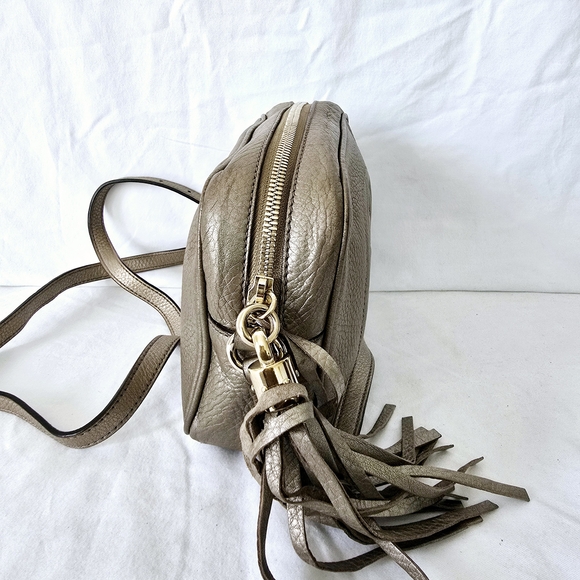 Gucci Tan Leather Crossbody Bag - Picture 4 of 10